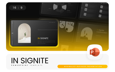 In Signite – Мінімалістичний шаблон PowerPoint