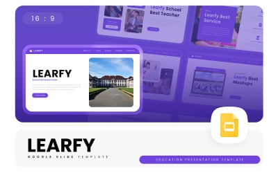 Learfy – Шаблон Google Slides для образования