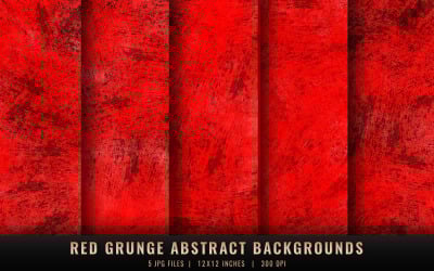 Red Grunge Abstract Backgrounds