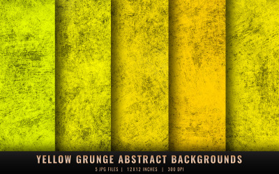 Sfondi astratti grunge gialli