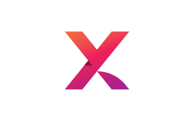 X Logo Design and template. Creative X icon initials based Letters in vector. 5