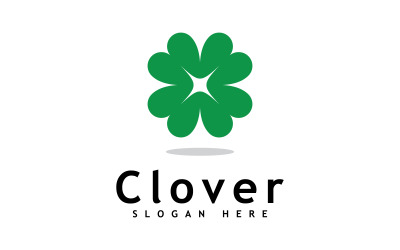 Clover Leaf Logo Template Design 0