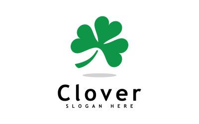 Clover Leaf Logo Template Design 11