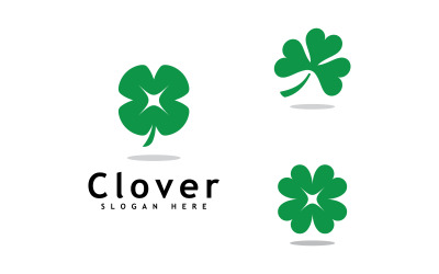 Clover Leaf Logo Template Design 13