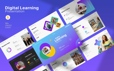 Présentation Google Slides sur l&amp;#39;apprentissage numérique