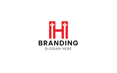 Firmenlogo mit dem Buchstaben H-653