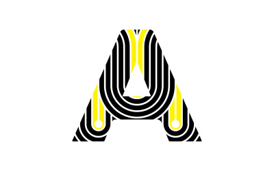 Einzigartiges, stilvolles und modernes Logodesign mit dem Buchstaben n. KOSTENLOS