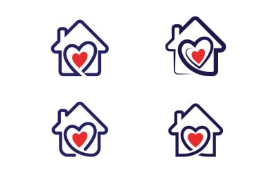 Home Care Vector pictogram ontwerp illustratie Template v.5