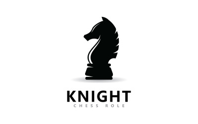 Chess knight role logo vector, Chess piece vector icons  5