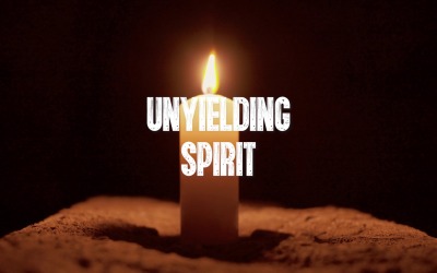 Houd je innerlijke vuur / onverzettelijke geest vast