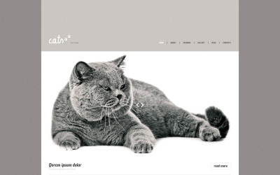 Cat Responsive WordPress Theme