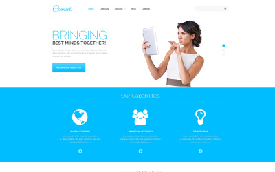 Kommunikationsorientiertes WordPress-Theme