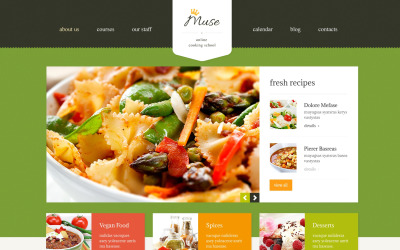Reszponzív Cooking Responsive WordPress Theme WordPress sablon 47529