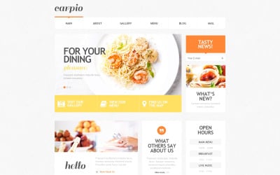 Tema WordPress adaptable para cafés y restaurantes