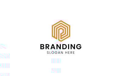 Letter P company logo-654