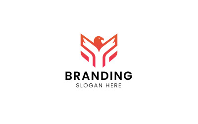 Letter Y style eagle logo-660