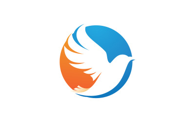 Bird Logo Template vector illustration design 12