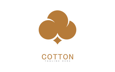 Cotton logo vector template design  7