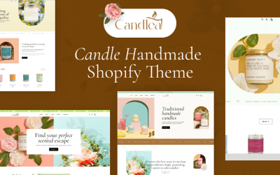 Candlea - Tema Shopify fatto a mano per candele
