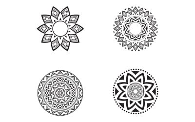 Art Circular pattern in form of mandala for decoration. Decorative ornament v.3