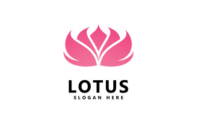 Beauty lotus flower logo   spa logo vector  yoga and therapy symbol 0
