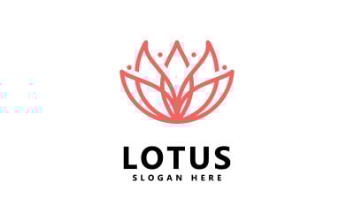 Beauty lotus flower logo   spa logo vector  yoga and therapy symbol 11