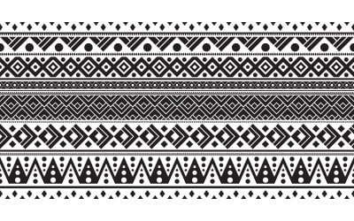 Tribal seamless pattern geometric seamless aztec pattern art design template v.6