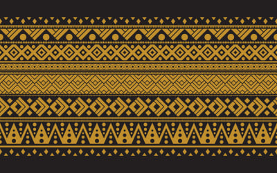 Tribal seamless pattern geometric seamless aztec pattern art design template v.9