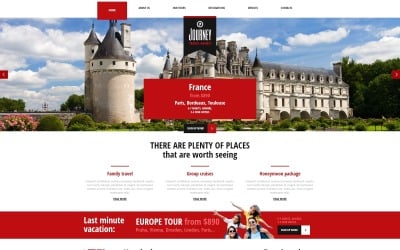 Travelling for Knowledge Joomla Template