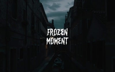 Das Unsichtbare wird real / Eingefrorener Moment