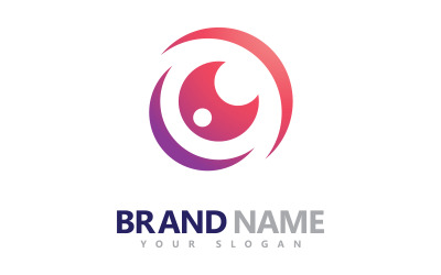 Creative Concept Eyes logo Design Template, eye care logo icon 6