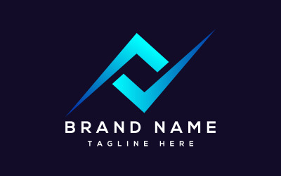 Segno di spunta digitale Segno di spunta Logo di successo Design del logo del sito web Logo del software Logo della tecnologia