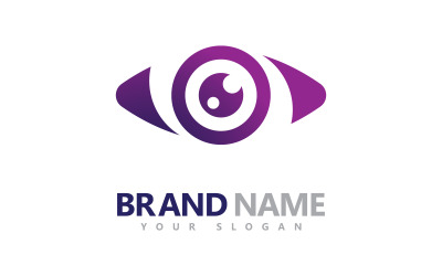 Szablon projektu logo Creative Concept Eyes, ikona logo pielęgnacji oczu 2.