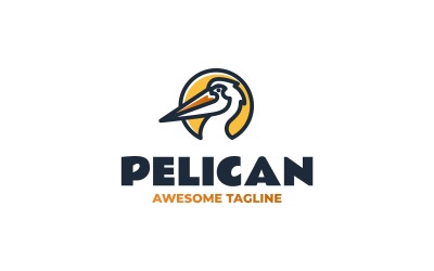 Pelikan-Strichzeichnungslogo 225