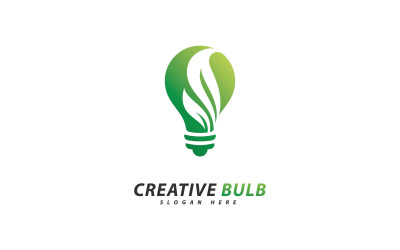 Creative Bulb logo concept vector. Creative Technology Logo design concept  0