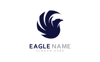 Eagle Logo Design Vector Simbolo vettoriale delle ali dell&amp;#39;aquila Modello illustrazione 13