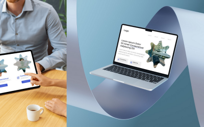 Layout UX per newsletter elettronica professionale, modello di email marketing per promozioni
