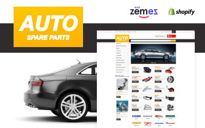 Auto-onderdelen responsief Shopify-thema