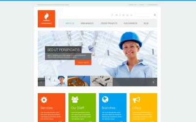 Motyw Construction Co WordPress