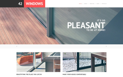 Responsives WordPress Theme für Fenster #47785