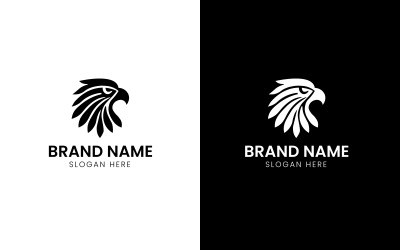 Logo mascotte uccello aquila-686