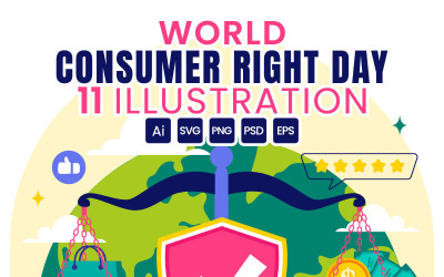 11 World Consumer Rights Day Illustration