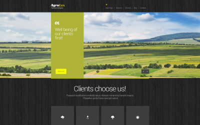 Шаблон Farm Drupal