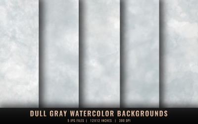 Dull Gray Watercolor Backgrounds