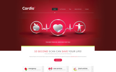 Medical Services Joomla Template