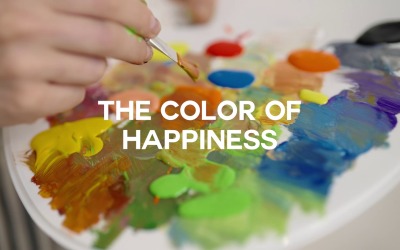 La felicidad llena la paleta / El color de la felicidad