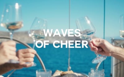 Joy Cascades In Ripples / Waves Of Cheer