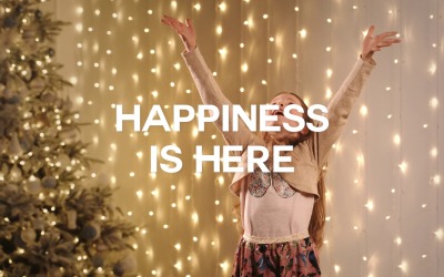 Tacksamhet låser upp glädje/lycka är här