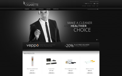 Magento тема табачные изделия №48008
