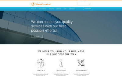 Responsive Consulting Website Template